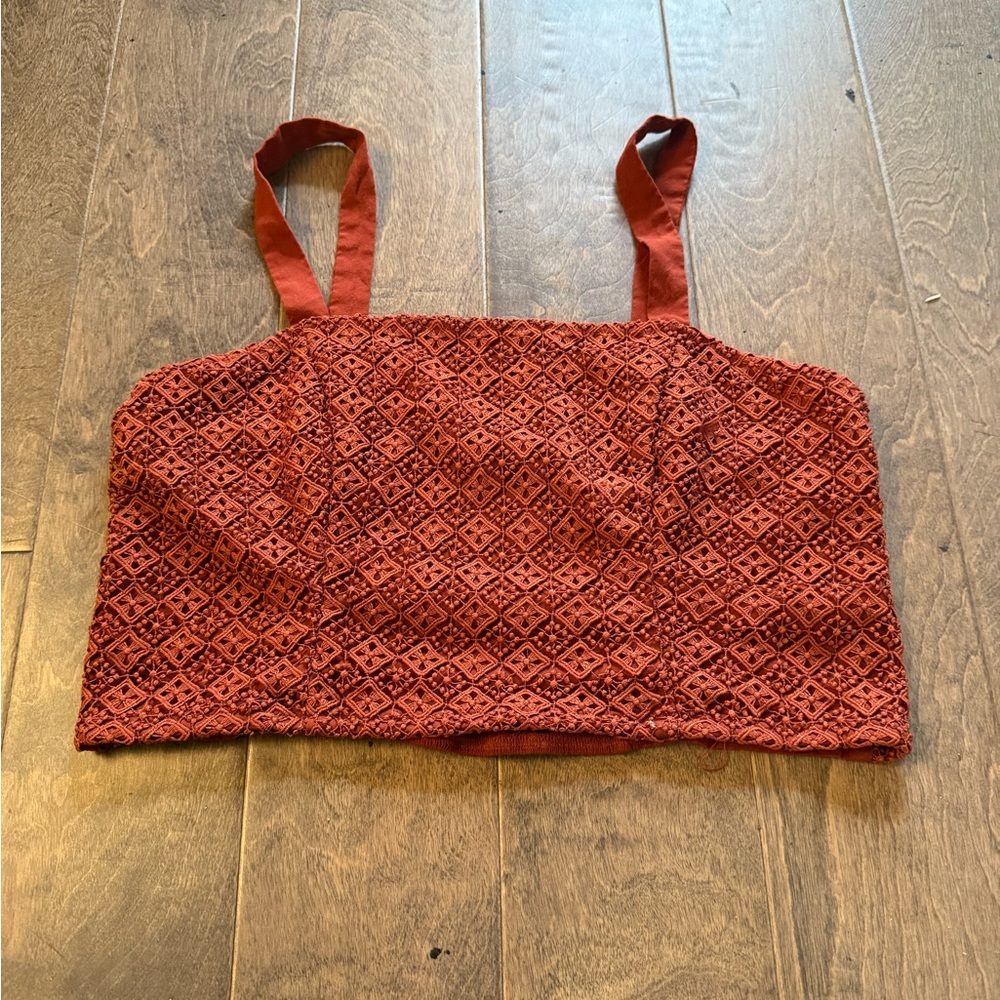 Rust Patterned Women's Bandeau